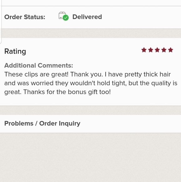 Resin 2 Large Hair Clip Set - Picture 4 of 4